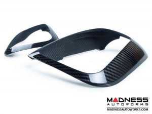 FIAT 500 Tail Light Trim Kit in Carbon Fiber - European Model